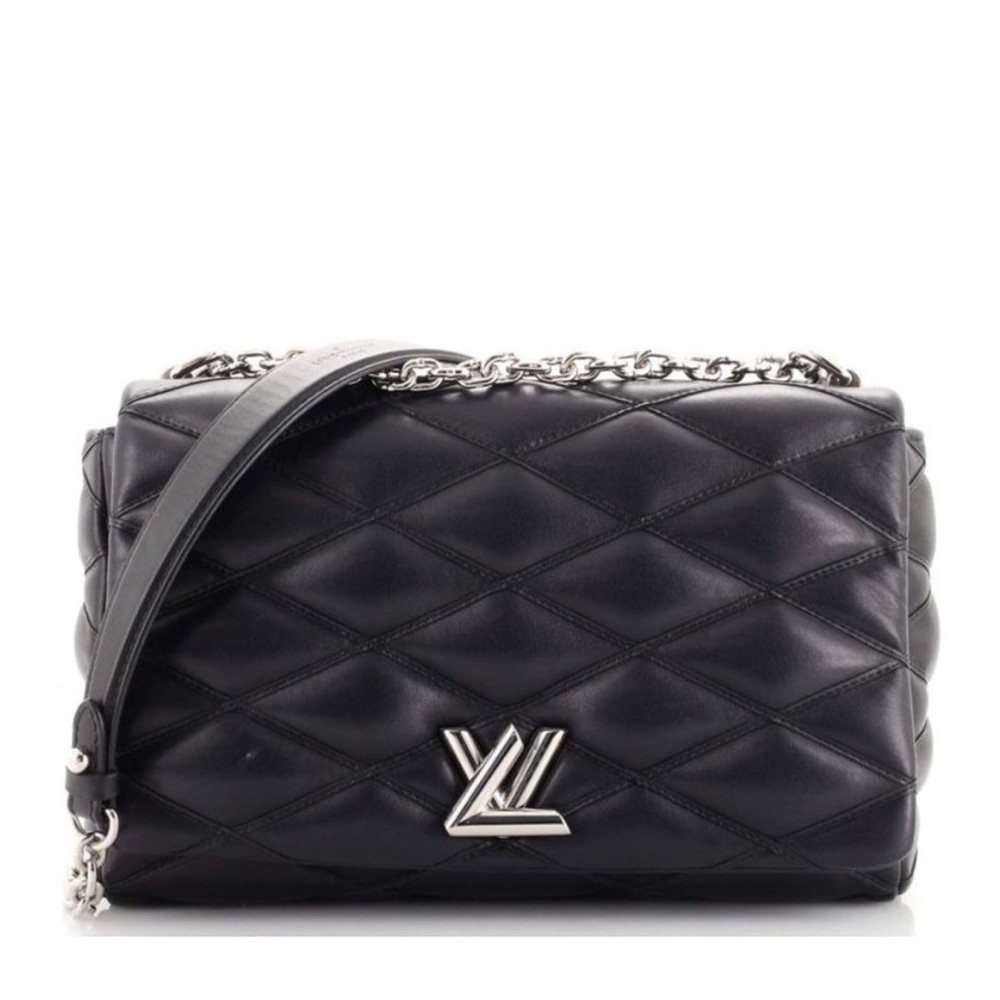 Authentic Louis Vuitton Malletage GO-14 MM Purse